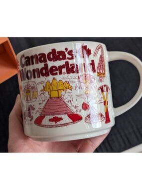Starbucks Been There Series Canada Wonderland Ceramic Mug 14 Oz New with Box